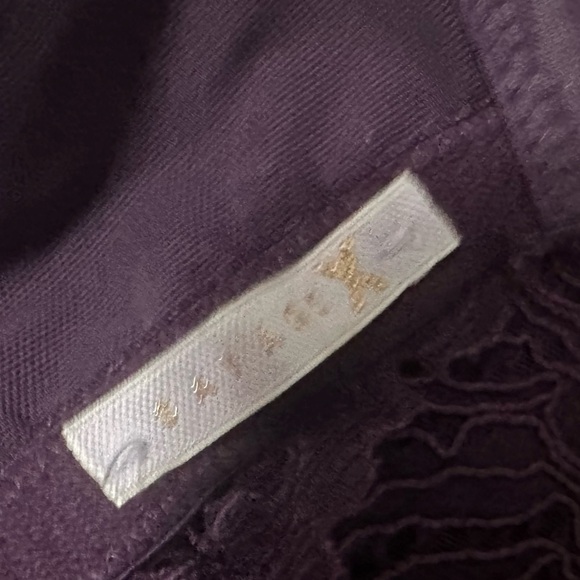 Savage X Fenty 38DDD plum color romantic corded lace balconette bra. - Picture 5 of 7